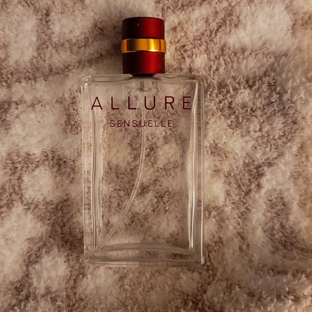 Allure Cologne Empty Bottle